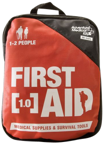 Adventure Medical Kits 01200210 Adventure 1.0 Kit First Aid Black/Red 124917