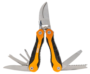 AccuSharp 085C Sportsman's Black/Orange Folding Plain Blade Includes Nylon Case with Belt Clip 133039 AccuSharp 085C Sportsman's Black/Orange Folding Plain Blade Includes Nylon Case with Belt Clip 133039