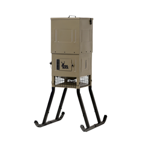 Boss Buck Fill Sled Feeder with Diverter Plate and Solar Panel 300lb Motor Freight Only GMBBSF300SLEDK