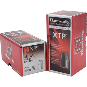 XTP .38 CALIBER (0.357'') 158GR FLAT POINT 100/BOX 749002562 XTP .38 CALIBER (0.357'') 158GR FLAT POINT 100/BOX 749002562