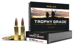 Nosler 60077 Trophy Grade  325WSM 200gr Nosler AccuBond 20 Per Box/10 Case 59583
