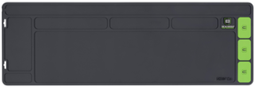 Breakthrough Clean BTSGMR  Shield Mat Gray and Green PVC 35.88"x11.88" 174276