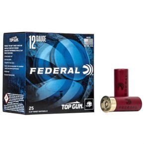 TOP GUN 12 GAUGE 2-3/4'' 1-1/8OZ #7.5 SHOT 1200 FPS 25/BOX 105200883 TOP GUN 12 GAUGE 2-3/4'' 1-1/8OZ #7.5 SHOT 1200 FPS 25/BOX 105200883