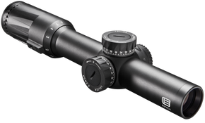 Eotech VDU16FFSR1G Vudu FFP Black Hardcoat Anodized 1-6x 24mm 30mm Tube Illuminated Green SR1-MRAD Reticle Features Throw Lever 144243 Eotech VDU16FFSR1G Vudu FFP Black Hardcoat Anodized 1-6x 24mm 30mm Tube Illuminated Green SR1-MRAD Reticle Features Throw Lever 144243