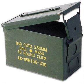 GI 50 CALIBER AMMO CAN GREEN - USED 430112138
