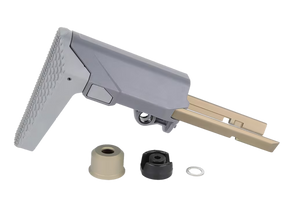 Q LLC ACCHBSTOCKASSEMBLY Honey Badger Stock Assembly Gray 171566 Q LLC ACCHBSTOCKASSEMBLY Honey Badger Stock Assembly Gray 171566