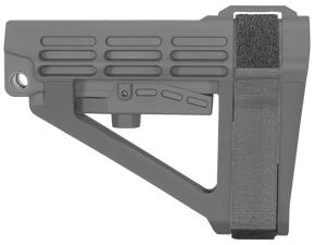 SB Tactical SBA4X03MSB SBA4 X Stealth Gray Adjustable Synthetic AR-Platform 143784 SB Tactical SBA4X03MSB SBA4 X Stealth Gray Adjustable Synthetic AR-Platform 143784