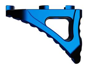 Rise Armament RA030BLU Micro Hand Stop  Skeletonized Patriot Blue Aluminum for M-LOK Handgaurd 156433