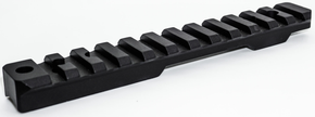 Talley P00252412 Picatinny Rail  Picatinny Black Anodized Aluminum Fits Browning T-Bolt 0 MOA 134781