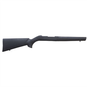 RUGER 10/22 RUBBER COVERED STOCK .920 BULL FIBERGLASS BLK 408220100