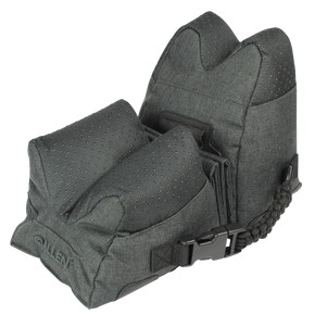 Allen 18415 Eliminator  Prefilled, Connected Style Front and Rear Bag Gray Ripstop Polyester, Side Release Buckles, Weighs 9.50 lbs., 26" L x 7.50" H 143532