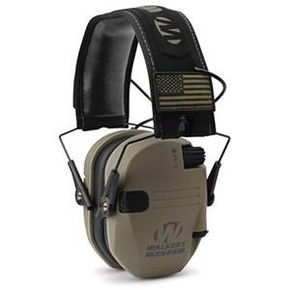 Walker's Razor Patriot Series Razor Slim Electronic Muff 23 NRR FDE American Flag WFGWPRSEMPATFDE Walker's Razor Patriot Series Razor Slim Electronic Muff 23 NRR FDE American Flag WFGWPRSEMPATFDE