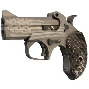 Bond Arms Old Glory Handgun .45 LC/.410 2rd Capacity 3.5" Barrel Grey American Flag BEBAOG45Colt410