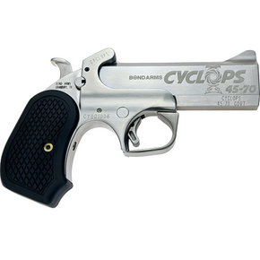 Bond Arms Cyclops Satin Package Handgun .45-70 Gov't Single Shot 4.25" Barrel Satin with Holster BEBACYP4570 Bond Arms Cyclops Satin Package Handgun .45-70 Gov't Single Shot 4.25" Barrel Satin with Holster BEBACYP4570