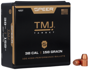 Speer 4207 TMJ 38Cal 158gr Total Metal Jacket 100 Per Box/5 Case 29666 Speer 4207 TMJ 38Cal 158gr Total Metal Jacket 100 Per Box/5 Case 29666