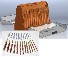Lyman 26 Piece Jag and Brush Set LY7631270 Lyman 26 Piece Jag and Brush Set LY7631270