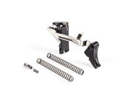 ZEV Technologies Fulcrum Adjustable Trigger Drop-In Kit for 1st-3rd Gen 9mm Glocks - Black/Red BJFULADJDRP9BR ZEV Technologies Fulcrum Adjustable Trigger Drop-In Kit for 1st-3rd Gen 9mm Glocks - Black/Red BJFULADJDRP9BR