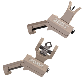 Troy Ind SSIG-45S-MDFT-00 45 Degree Offset Battlesight Set Flat Dark Earth Anodized M4 Front & Dioptic Rear 77137 Troy Ind SSIG-45S-MDFT-00 45 Degree Offset Battlesight Set Flat Dark Earth Anodized M4 Front & Dioptic Rear 77137