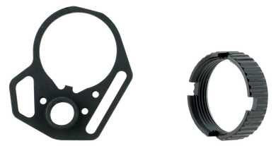 Strike Industries ARMFEP&ACN Multi-Function End Plate and Castle Nut Steel Black 41260