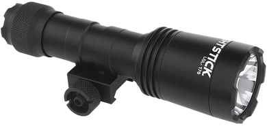 Nightstick LGL170 Rechargeable Full-Size Long Gun Light Kit  Black Anodized 1500 Lumens White LED 131766