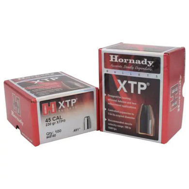 Hornady Handgun Bullets .45 cal .451" 230 gr XTPHP 100/ct HO45160