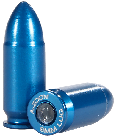 A-Zoom 15316 Blue Snap Caps Pistol 9mm Luger 10 Pack 104547