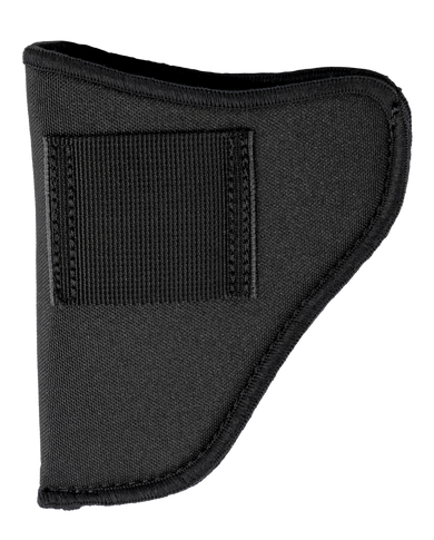 Uncle Mike's 21112 GunMate Hip Holster IWB Size 12 Black Tri-Laminate Belt Clip/Belt Loop Compatible w/Glock Fits 4-5" Barrel Belt 2" Wide Ambidextrous 73810