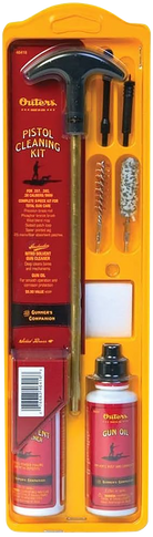 Outers 46410 Brass Rod Universal Pistol Kit Universal Pistol, Includes Reusable Clamshell for Storage 47704