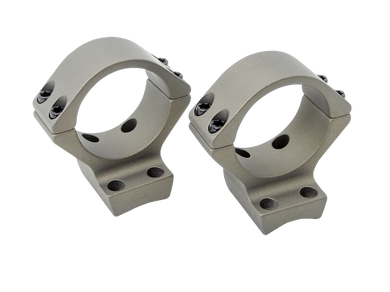 Talley SB750735 Scope Mount/Ring Combo  Smoked Bronze Cerakote 30mm Tube Fits X-Bolt High Rings 154550