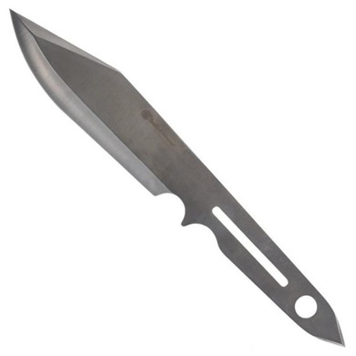 Smith & Wesson Bullseye Throwing Bowie Knife 7" Fixed Blade Silver PF1205005