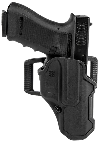 Blackhawk 410261BKR T-Series L2C Light Bearing OWB Black Polymer Belt Slide Fits Sig P320/M17/M18 Right Hand 125005