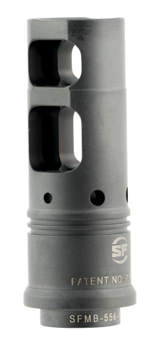 Surefire SFMB5561228 Suppressor Adapter Muzzle Brake 5.56x45mm NATO 1/2"-28 tpi Stainless Steel 1650