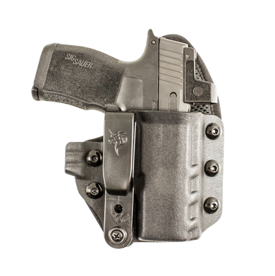 DeSantis Gunhide 206KA6RZ0 Uni-Tuk  IWB Black Kydex Belt Clip Fits Springfield Hellcat OSP Right Hand 159262