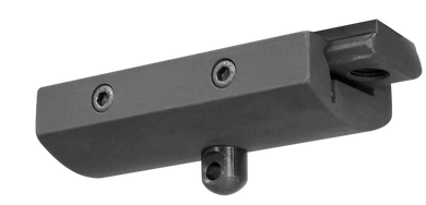 Yankee Hill 638 Bipod Adaptor  Black Aluminum, Picatinny Attachment for Harris Style Bipods 154254