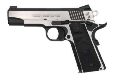 Colt Combat Elite Commander Handgun 9mm Luger 8rd Magazine 4.25" Barrel Two-Tone Finish CXO4082CE