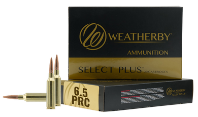 Weatherby R65PRC156EH Select Plus  6.5PRC 156gr Berger Elite Hunter 20 Per Box/10 Case 158526
