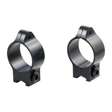 1'' LOW (0.35'') 11MM DOVETAIL RINGS, BLACK 874000008