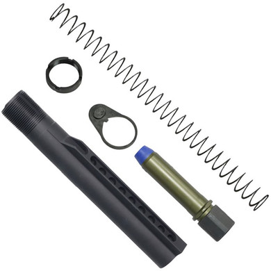 KSPEC AR15 A5-LENGTH H2 BUFFER TUBE KIT W/5.6OZ BUFFER BLACK 430110206