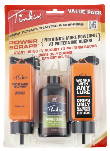 Tinks W5945 Power Scrape Value Pack Deer Attractant Mock Scrape Scent 4 oz Dripper 2 pk 147700