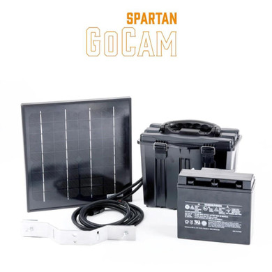 Spartan Camera Solar Kit Compatible with GoCam Models SZSCSPGCP10