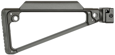 Midwest Industries MITRISF Triangle Side Folding Stock Black 6061 Aluminum 173723