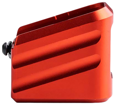 Cross Armory CRG+0MEG17RD Magazine Extension  Fits Glock 17/22/31 Gen 1-5 Red Aluminum 178252