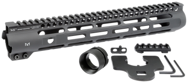Midwest Industries MISLH12625 Slimline  AR-15 Black Hardcoat Anodized Aluminum/Polymer 12.625" Picatinny/M-LOK 121681