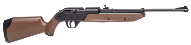 Crosman 760B 760 Pumpmaster Pump Air Rifle 177 18+1 Black Smooth Bore Steel Barrel, Black Receiver, Brown Synthetic Stock, Crossbolt Safety 39004