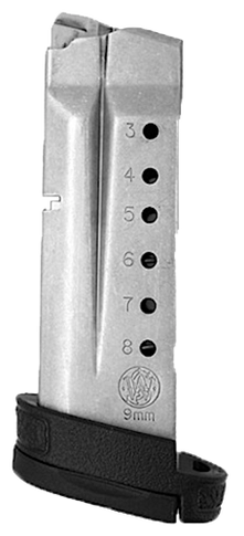 Smith & Wesson 199360000 M&P Shield  8rd 9mmLuger Stainless Steel 82853