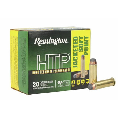 Remington HTP Handgun Ammunition .41 Rem Mag 210gr JSP 1300 fps 20/ct RT23000