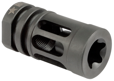 BCM GFCMOD0556 BCMGunfighter Compensator Mod 0 Black Nitride Stainless Steel with 1/2"-28 tpi Threads for 5.56x45mm NATO AR-15 14530