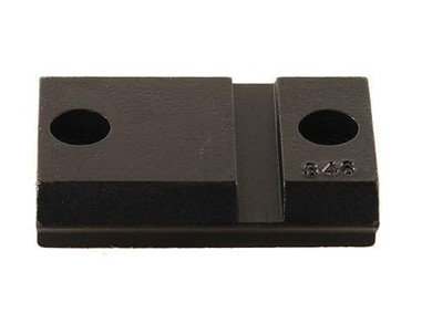 Weaver Grand Slam Steel Top Mount Scope Base - Matte Black - #S46 - Anschutz 1568 FRONT #S46 WE48227