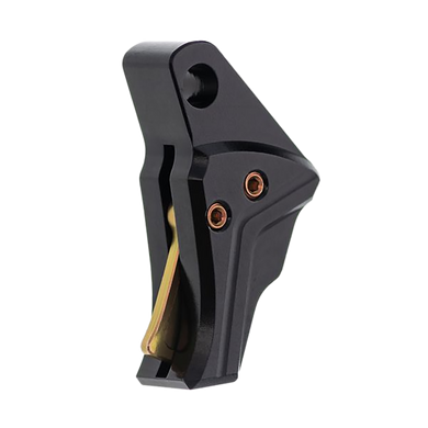 Tyrant CNC TDGTRIG34BLACKGOLD I.T.T.S Trigger/Bar Black/Gold Fits Glock Gen3-4 178344
