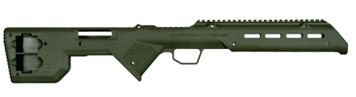 Desert Tech TRK22GRN TREK-22 Rifle Chassis OD Green Synthetic, Fixed Bullpup, Fits Ruger 10/22, 26.75" OAL 156282